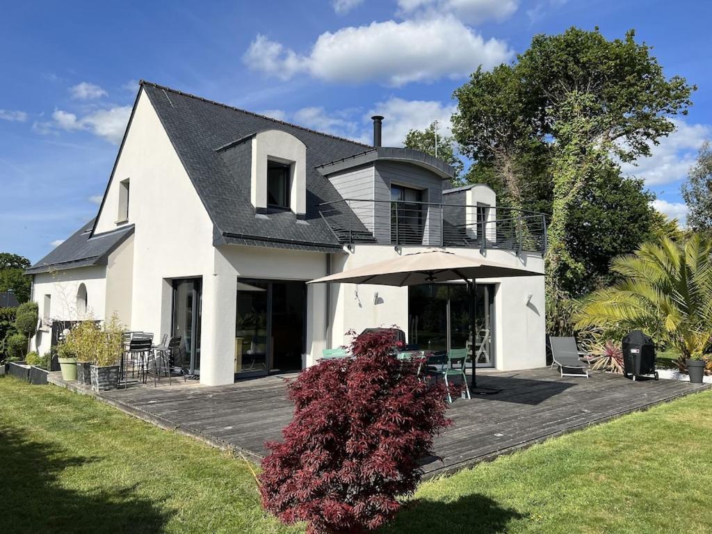 Villa Des Roseaux Bénodet Buitenkant foto